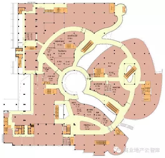 南京水游城平面圖