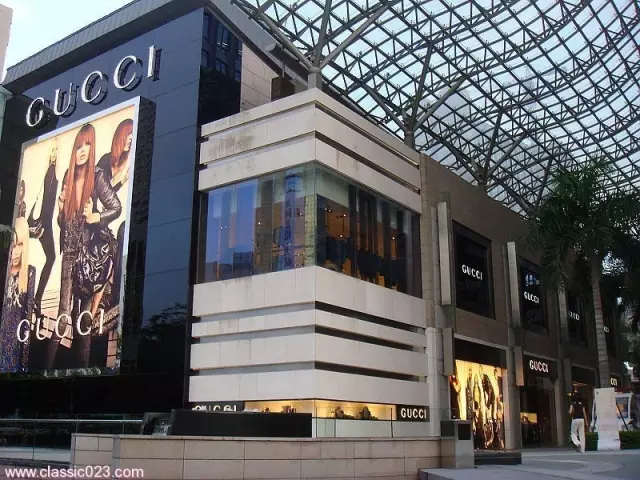 萬象城引入的Gucci。