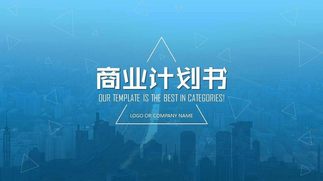一份標準的商業計劃書，應當包括以下8個模塊