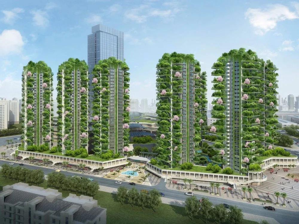 綠城、世茂這樣做外立面,顏值爆表了